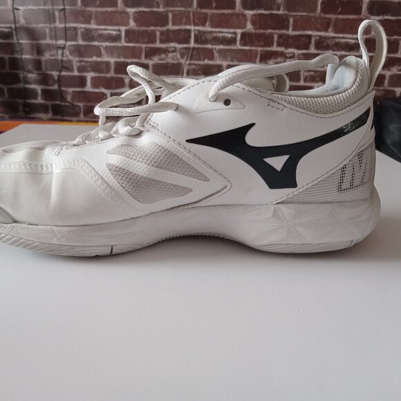 MIZUNO Volleyball Shoes WAVE DIMENSION  White size 39 - Picture 6 of 16